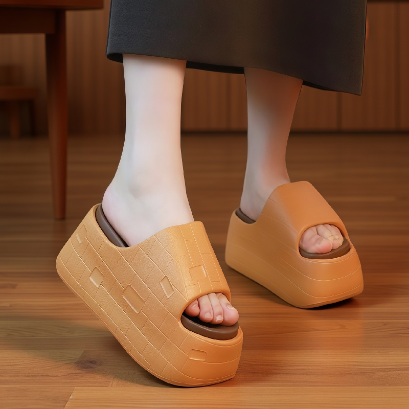 Women'S Shoes And Accessories - 2026年最新 厚底プラットフォームスライドサンダル レディース ハイヒール 8cm 厚底