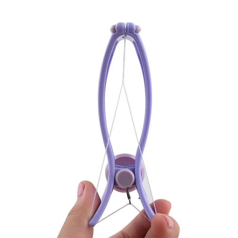 Women Accessories Clearance - ホットポータブルミニ女性用顔の毛除去器スプリングスレッディング脱毛器顔頬眉毛脱毛器ツール
