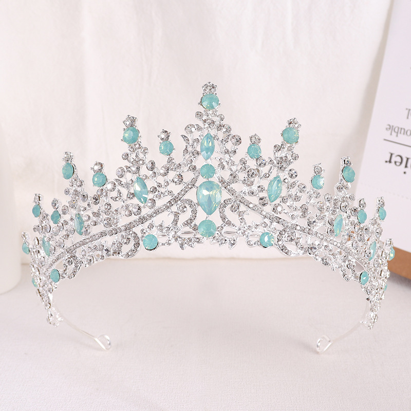Women Jewelry Accessories For Black Dress - プリンセスクイーンクリスタルのバロックブライダルクラウン,豪華なクラウンウェア,エレガントなウェディングドレス,ジュエリーアクセサリー