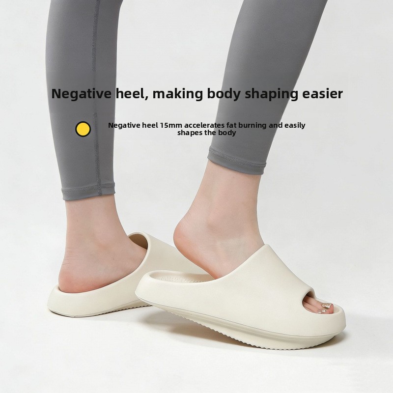Women'S Shoes And Accessories - 女性用ネガティブヒールシューズ、骨盤矯正用アーチサポートスリッパ、家庭用滑り止め付きハイフロント＆ローバックシューズ