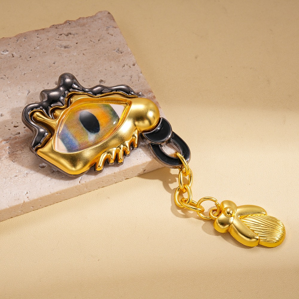 ハイエンドメタルアイティアドロップタッセルブローチピン女性用 - Women'S Accessories Jewelry のレビューと価格