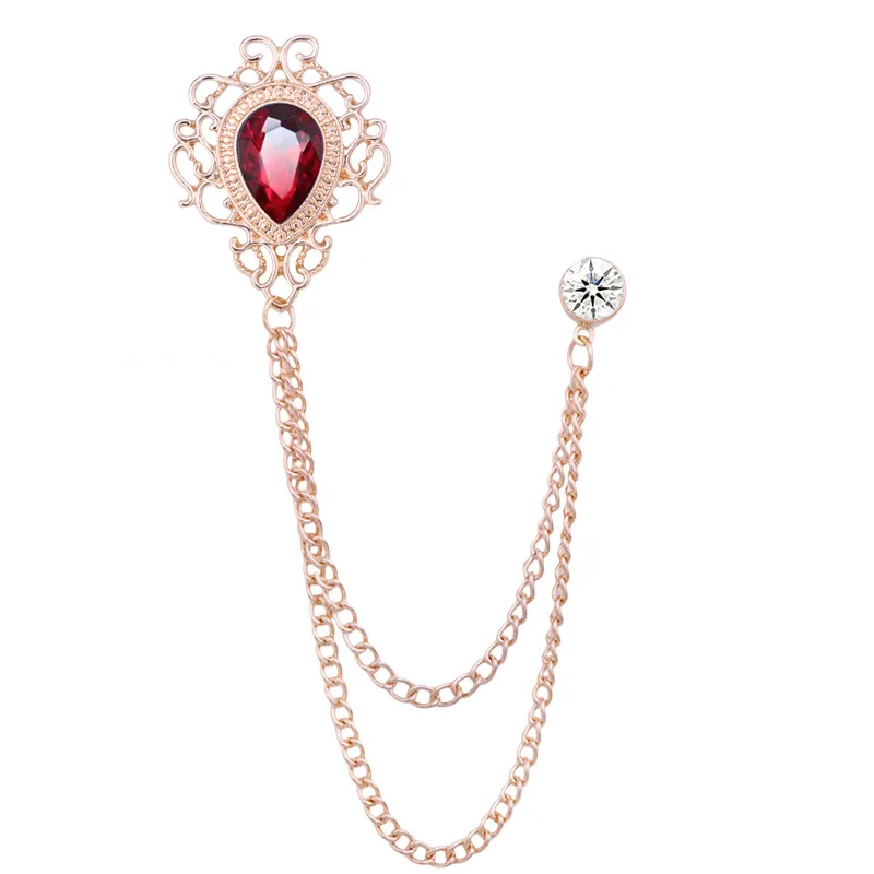 新しいヴィンテージタッセルチェーンラインストーンクリスタルラ - Women'S Accessories Jewelry のレビューと価格
