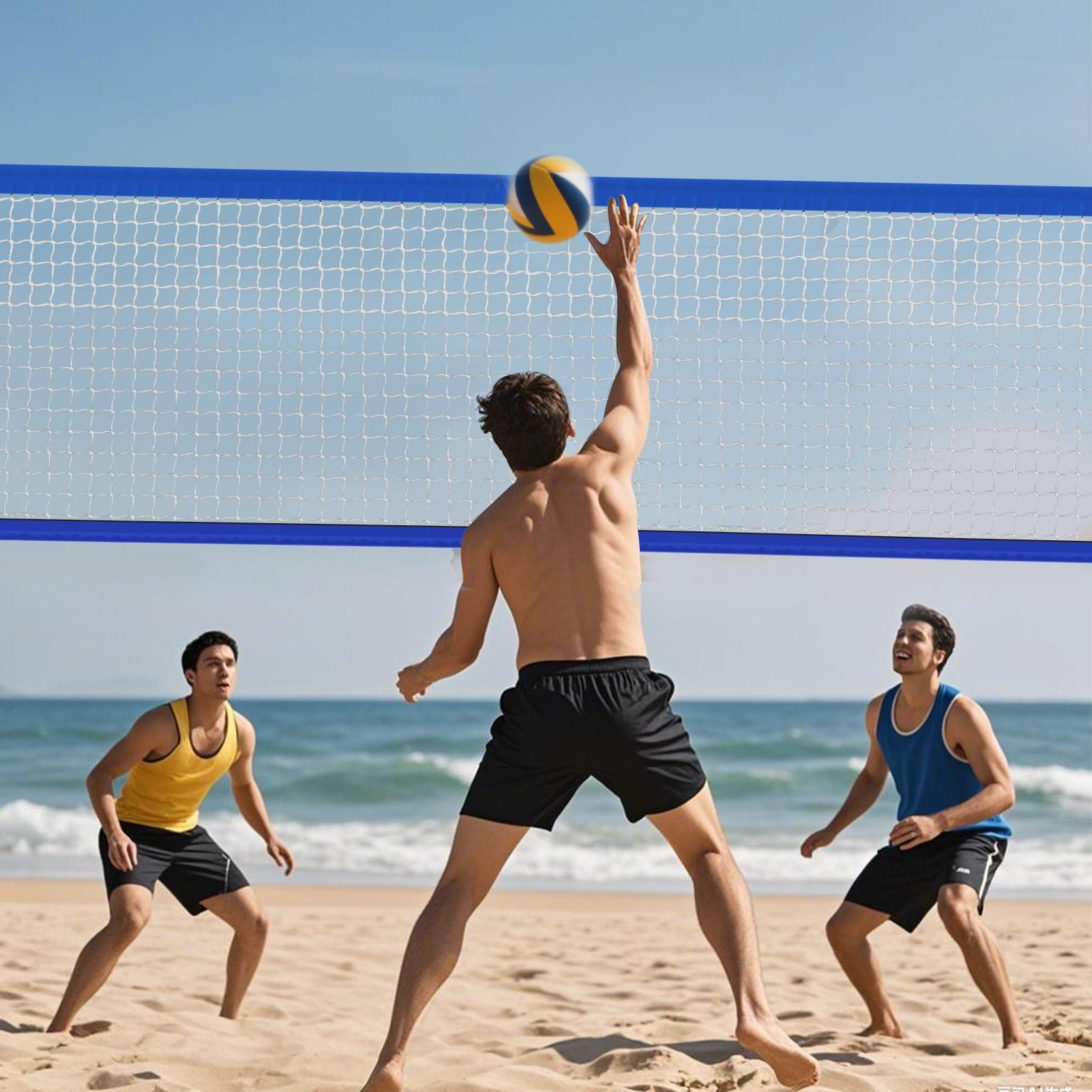 スイミングプールバレーボールネット 450x90cm ナイロ - Women'S Volleyball Accessories のレビューと価格