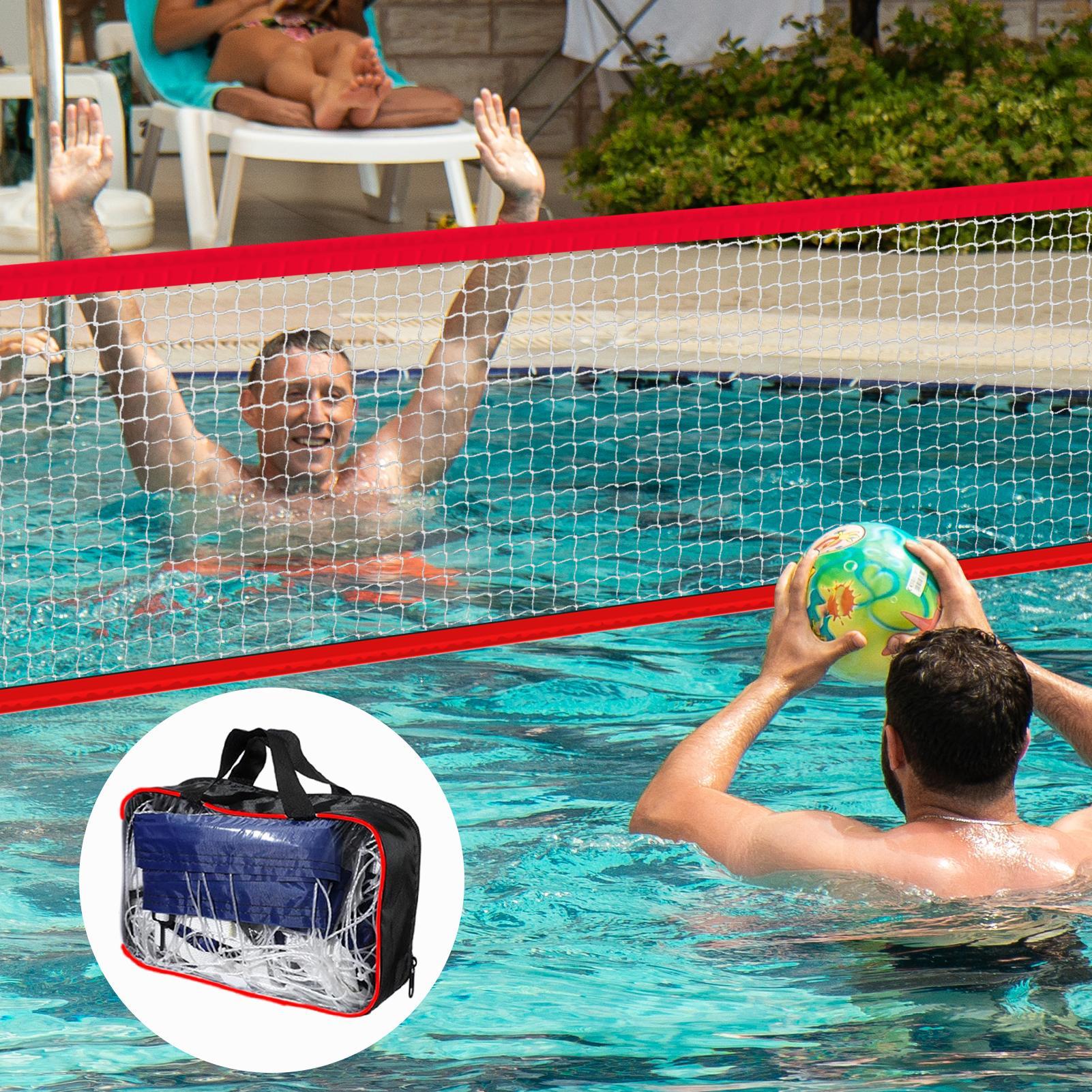 スイミングプールバレーボールネット 450x90cm ナイロ - Women'S Volleyball Accessories のレビューと価格