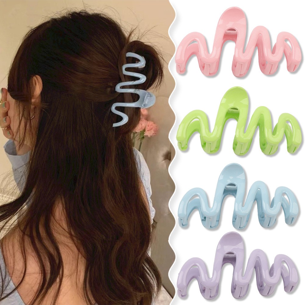 幾何学的なクリップを備えた大きなヘアピン,女性と女の子のため - Women Accessories In Wholesale のレビューと価格
