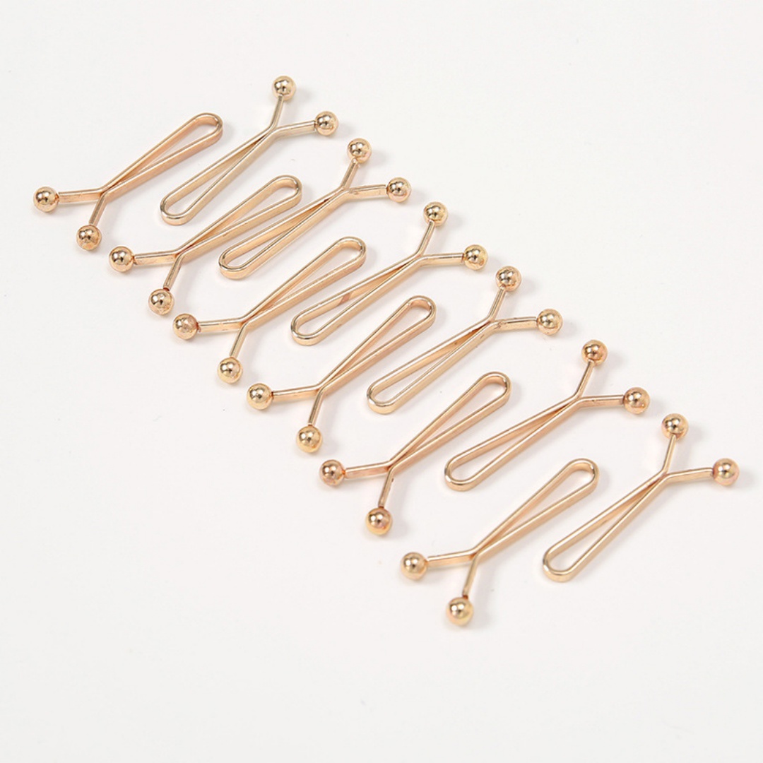 卸売 12個/袋 スカーフクリップ ブローチピン 無地装飾ア - Women Accessories In Wholesale のレビューと価格