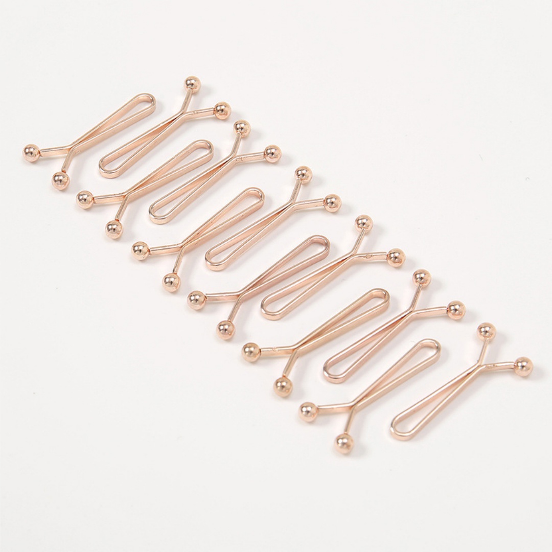 卸売 12個/袋 スカーフクリップ ブローチピン 無地装飾ア - Women Accessories In Wholesale のレビューと価格