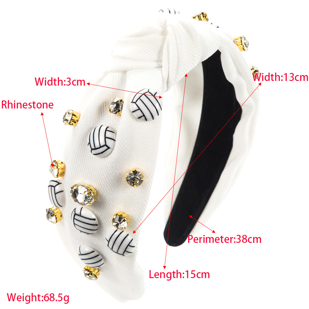 ヘミングヘッドバンドファッションスポーツウィンドドリップバレ - Women'S Volleyball Accessories のレビューと価格