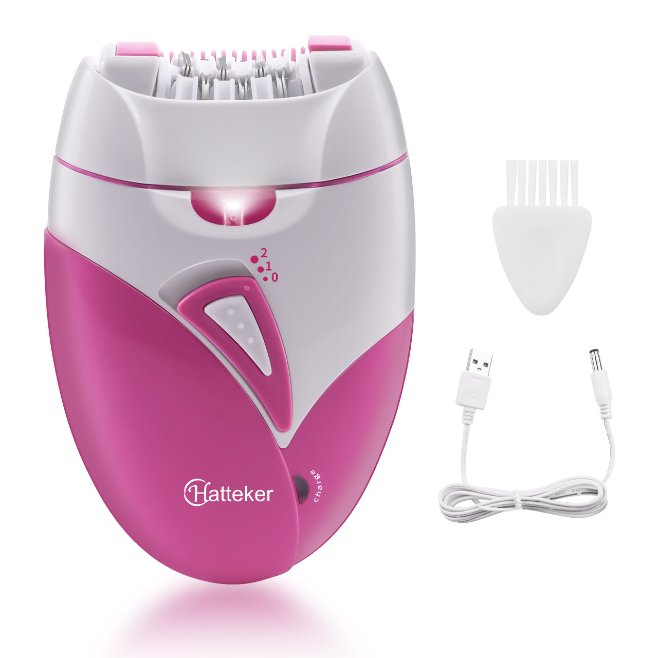 ハッテカー電動脱毛器クランプホイールタイプ、男女兼用、USB - Women Accessories Clearance のレビューと価格