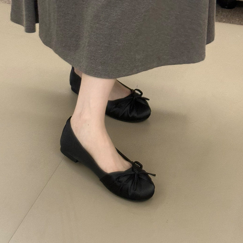 2026年新作 蝶結び サテン シャロー シングルシューズ  - Women'S Shoes And Accessories のレビューと価格