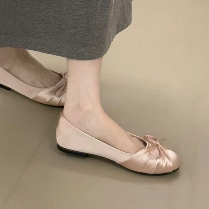 2026年新作 蝶結び サテン シャロー シングルシューズ  - Women'S Shoes And Accessories のレビューと価格