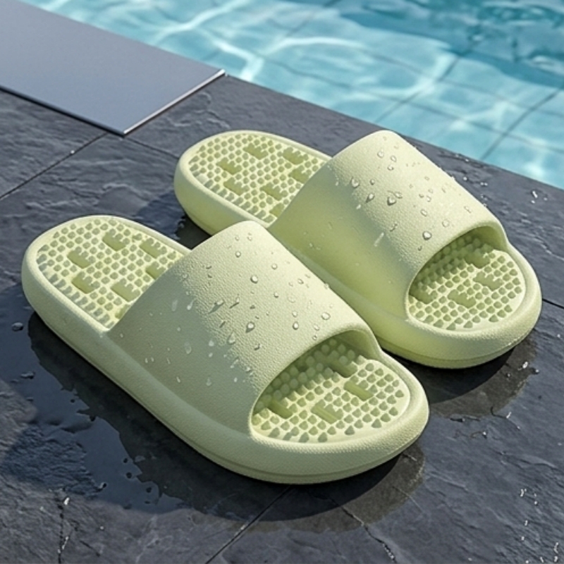 女性用サマースリッパ、滑り止め、速乾性、排水穴付き、ソフトク - Women'S Shoes And Accessories のレビューと価格