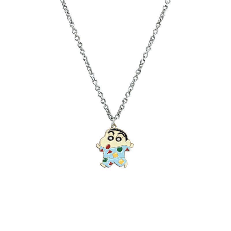 クレヨンしんちゃん漫画ネックレス、かわいい和風、親友、カップ - Women Accessories Gift Set のレビューと価格