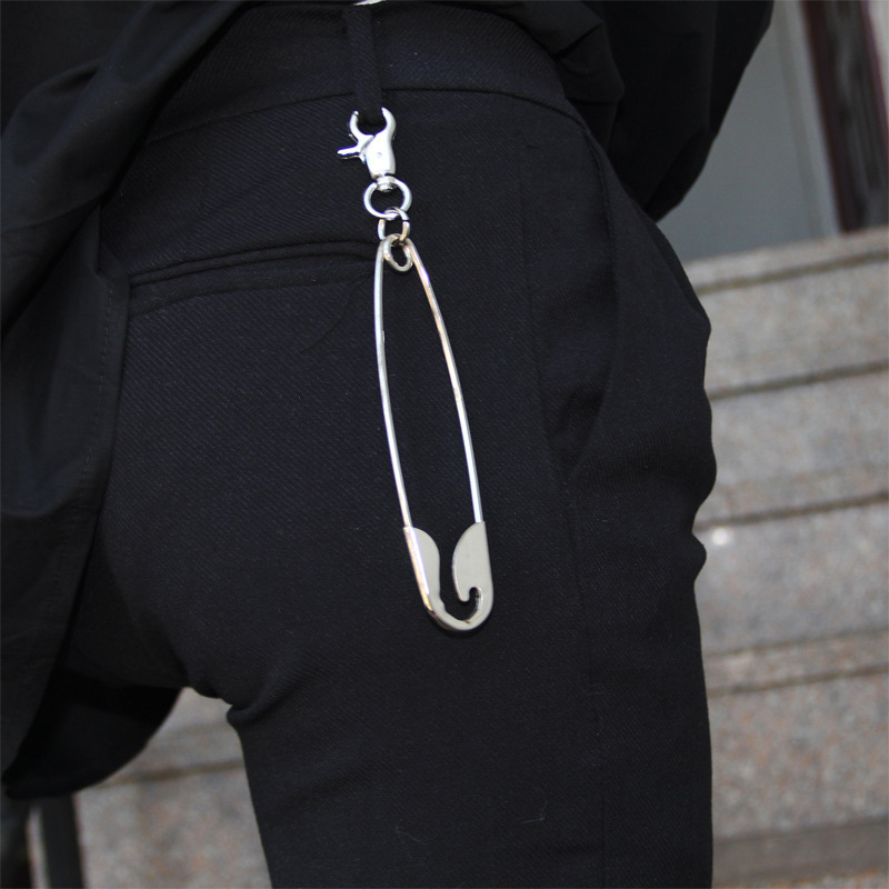 女性と男性のためのステンレス鋼の金属製ペンダント付きキーホル - Women'S Jeans Accessories Chain のレビューと価格