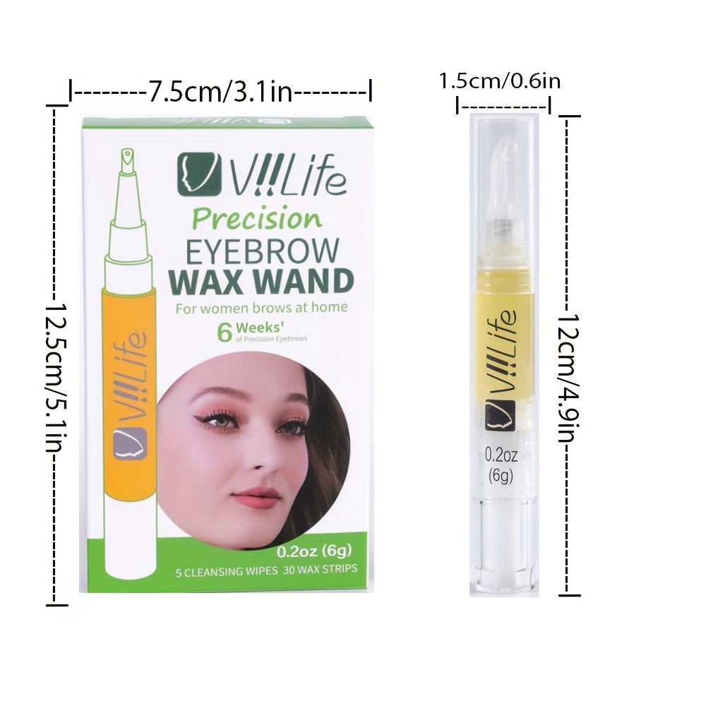Viilife 敏感肌用の優しい脱毛ワックス、眉毛と上唇用の - Women Accessories Clearance のレビューと価格