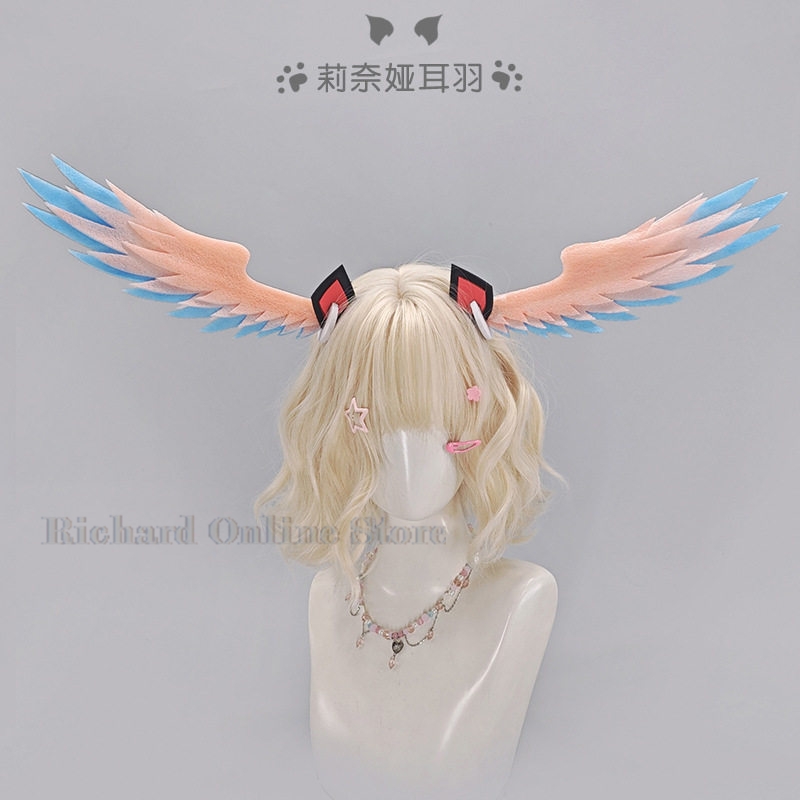 原神インパクトリネアアニメコスプレヘア装飾ウィッグアクセサリ - Women Knight Accessories のレビューと価格