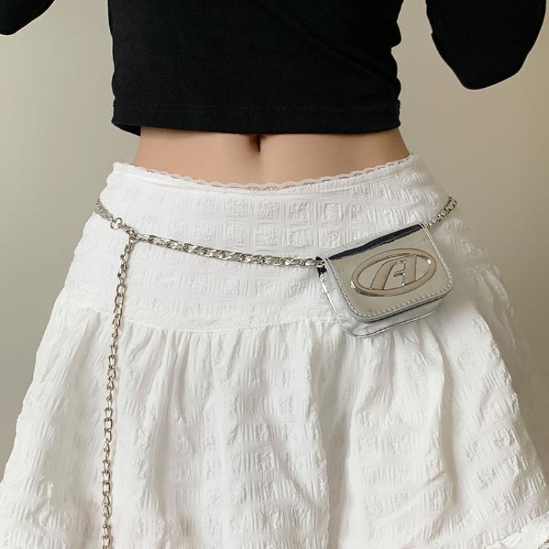 ヨーロッパとアメリカの文字が付いた女性用ベルト,ウエストチェ - Women'S Jeans Accessories Chain のレビューと価格