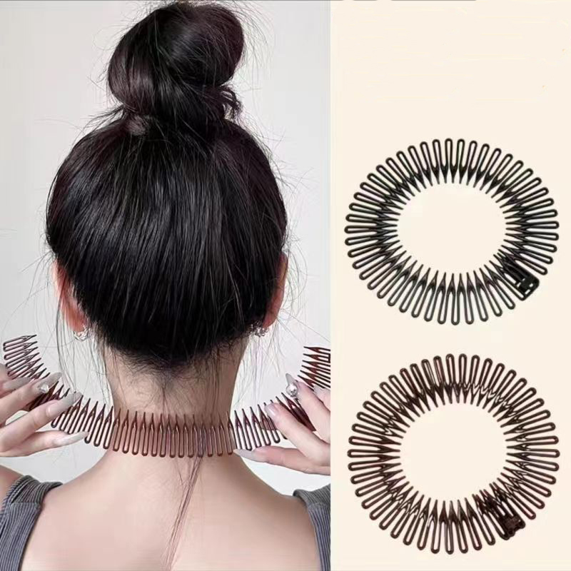 女性用の柔軟なプラスチックコーム,女の子用のヘアアクセサリー - Women Accessories In Wholesale のレビューと価格
