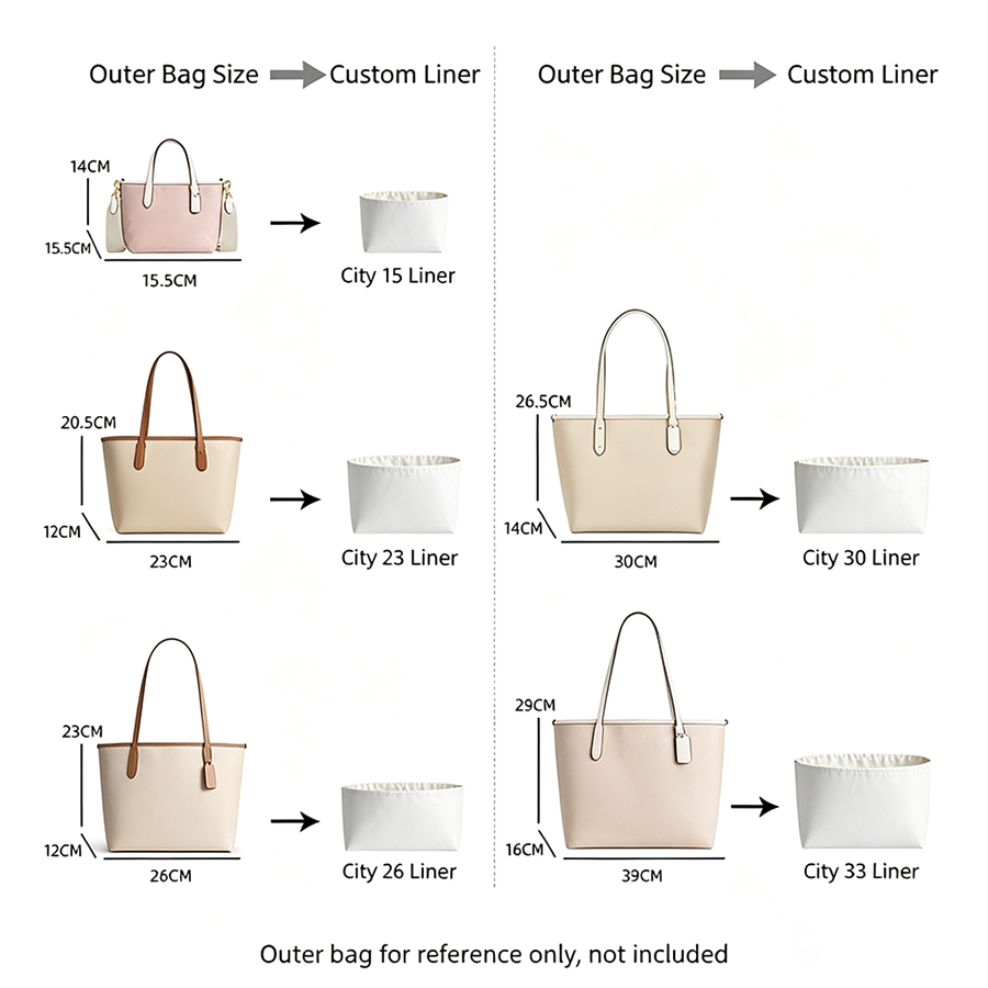 バッグオーガナイザーインサート city15 23 26 用 - Women Accessories To Gift のレビューと価格