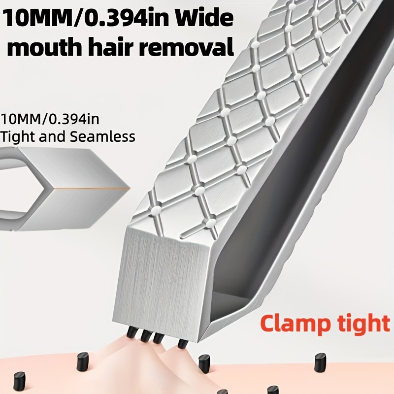 10mm幅広開口ステンレス製脱毛器・エピレーター - 人間工 - Women Accessories Clearance のレビューと価格