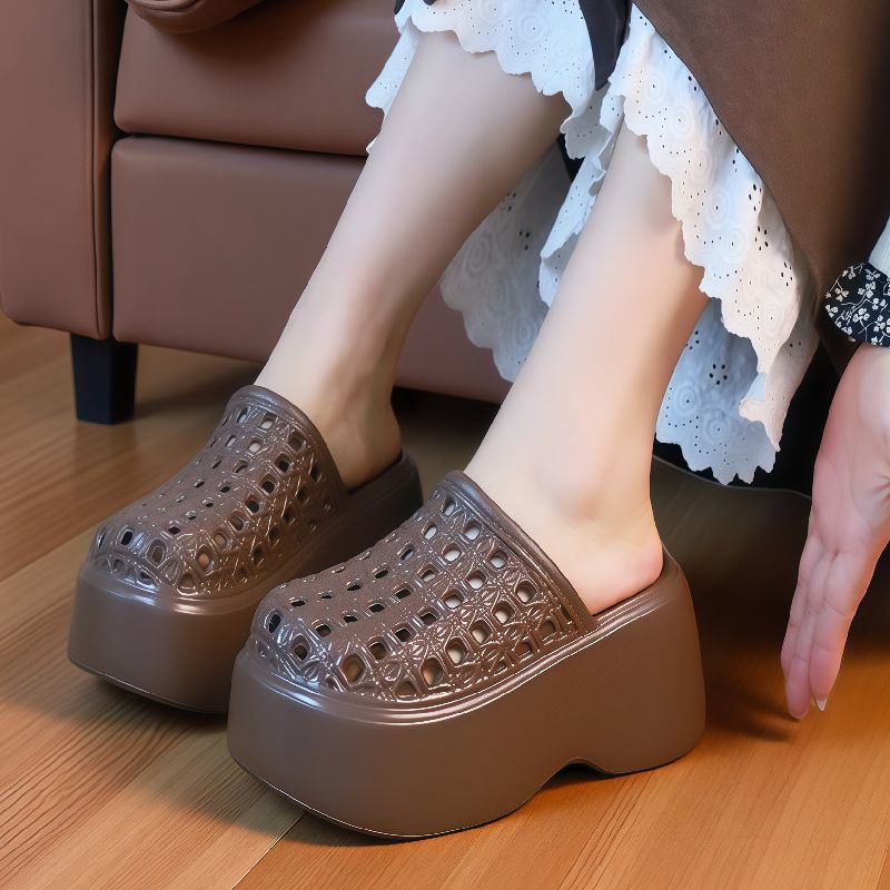 新作カットアウトハイヒールEVAサンダル 女性用 身長アップ - Women'S Shoes And Accessories のレビューと価格